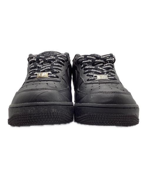 NIKE（ナイキ）NIKE (ナイキ) SUPREME (シュプリーム) AIR FORCE1 LOW CU9225-001 ブラック サイズ:US9の古着・服飾アイテム