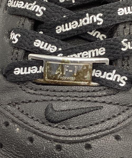 NIKE（ナイキ）NIKE (ナイキ) SUPREME (シュプリーム) AIR FORCE1 LOW CU9225-001 ブラック サイズ:US9の古着・服飾アイテム