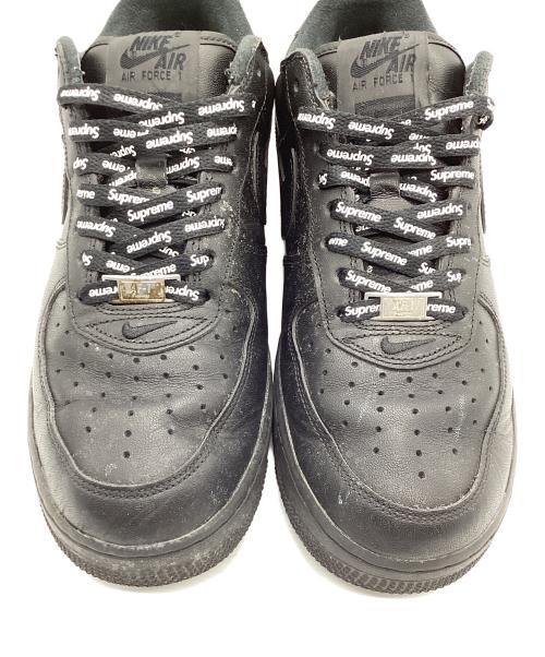 NIKE（ナイキ）NIKE (ナイキ) SUPREME (シュプリーム) AIR FORCE1 LOW CU9225-001 ブラック サイズ:US9の古着・服飾アイテム