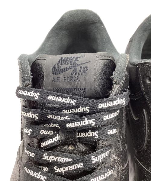NIKE（ナイキ）NIKE (ナイキ) SUPREME (シュプリーム) AIR FORCE1 LOW CU9225-001 ブラック サイズ:US9の古着・服飾アイテム