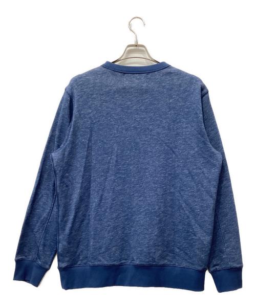 Calvin Klein Jeans（カルバンクラインジーンズ）Calvin Klein Jeans (カルバンクラインジーンズ) スウェット ブルー サイズ:Lの古着・服飾アイテム