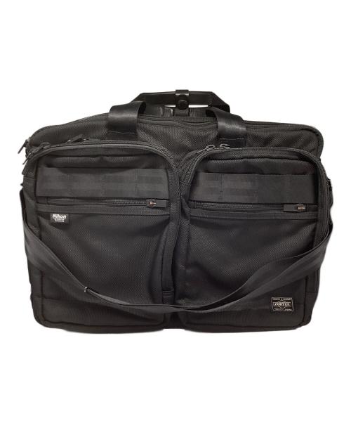 PORTER（ポーター）PORTER (ポーター) Nikon (ニコン) 3wayカメラバッグ ブラックの古着・服飾アイテム