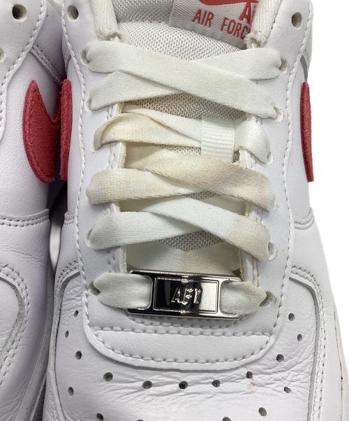 NIKE（ナイキ）NIKE (ナイキ) AIR FORCE1(エアフォース1) ホワイト×レッド サイズ:US6の古着・服飾アイテム