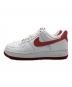 NIKE (ナイキ) AIR FORCE1(エアフォース1) ホワイト×レッド サイズ:US6：7000円