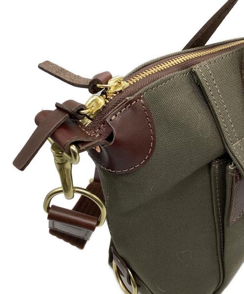 BEERBELLY（ビアベリー）BEERBELLY (ビアベリー) チェルシーバッグ グリーン×ブラウンの古着・服飾アイテム