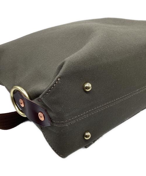 BEERBELLY（ビアベリー）BEERBELLY (ビアベリー) チェルシーバッグ グリーン×ブラウンの古着・服飾アイテム