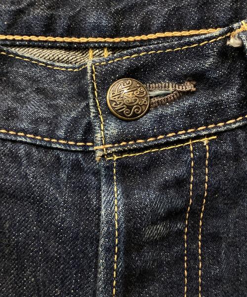 SUGAR CANE（シュガーケーン）SUGAR CANE (シュガーケーン) STAR JEANS デニムパンツ ブルー サイズ:86㎝(W34)の古着・服飾アイテム