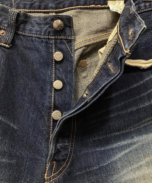 SUGAR CANE（シュガーケーン）SUGAR CANE (シュガーケーン) STAR JEANS デニムパンツ ブルー サイズ:86㎝(W34)の古着・服飾アイテム