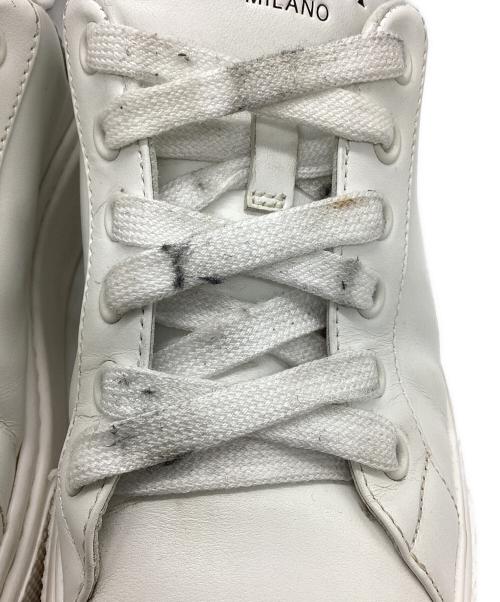 PRADA（プラダ）PRADA (プラダ) ローカットスニーカー ホワイト サイズ:3636の古着・服飾アイテム