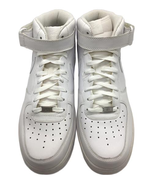 NIKE（ナイキ）NIKE (ナイキ) ハイカットスニーカー ホワイト サイズ:30cmの古着・服飾アイテム