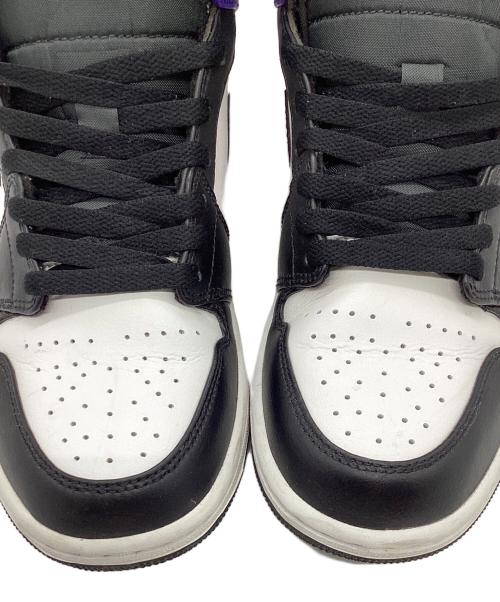 NIKE（ナイキ）NIKE (ナイキ) Nike Air Jordan 1 ホワイト×パープル サイズ:US8.5の古着・服飾アイテム