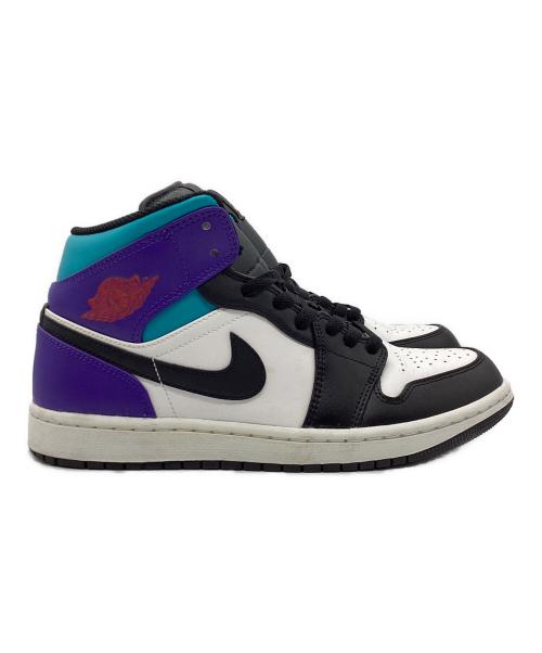NIKE（ナイキ）NIKE (ナイキ) Nike Air Jordan 1 ホワイト×パープル サイズ:US8.5の古着・服飾アイテム