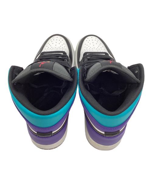 NIKE（ナイキ）NIKE (ナイキ) Nike Air Jordan 1 ホワイト×パープル サイズ:US8.5の古着・服飾アイテム