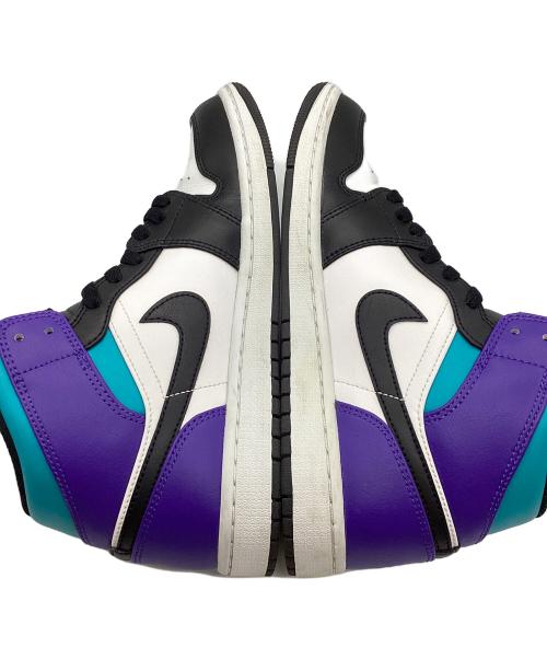NIKE（ナイキ）NIKE (ナイキ) Nike Air Jordan 1 ホワイト×パープル サイズ:US8.5の古着・服飾アイテム