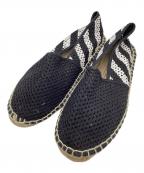 OFFWHITEオフホワイト）の古着「エスパドリーユ」｜ブラック×ホワイト