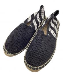 OFFWHITE（オフホワイト）の古着「エスパドリーユ」｜ブラック×ホワイト