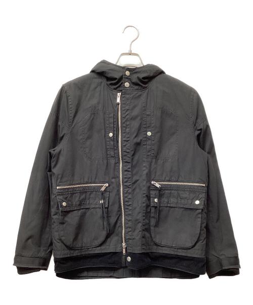 JohnUNDERCOVER（ジョンアンダーカバー）JohnUNDERCOVER (ジョンアンダーカバー) マウンテンパーカー ブラック サイズ:2の古着・服飾アイテム