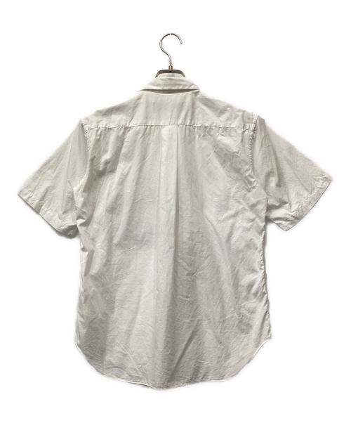 BLACK COMME des GARCONS（ブラックコムデギャルソン）BLACK COMME des GARCONS (ブラックコムデギャルソン) 半袖シャツ ホワイト サイズ:Sの古着・服飾アイテム