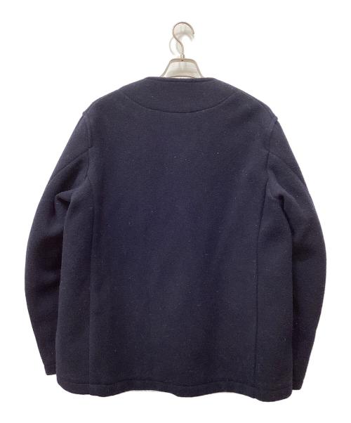 DANTON（ダントン）DANTON (ダントン) ノーカラーコート ネイビー サイズ:44の古着・服飾アイテム