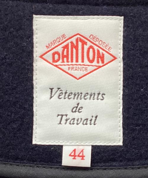 DANTON（ダントン）DANTON (ダントン) ノーカラーコート ネイビー サイズ:44の古着・服飾アイテム
