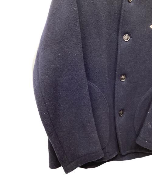 DANTON（ダントン）DANTON (ダントン) ノーカラーコート ネイビー サイズ:44の古着・服飾アイテム