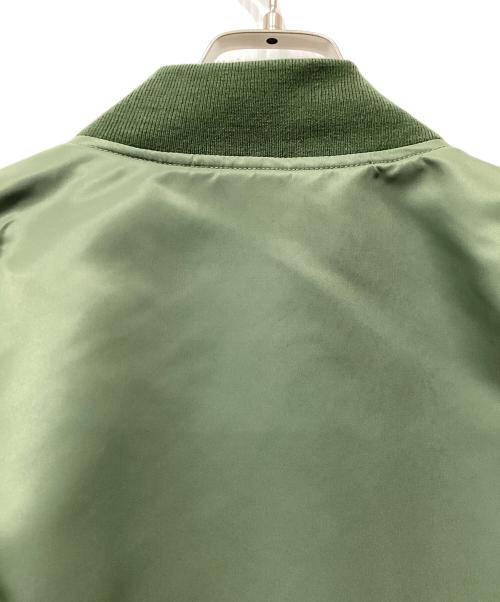 A BATHING APE（アベイシングエイプ）A BATHING APE (ア ベイシング エイプ) MA-1ジャケット カーキ サイズ:XLの古着・服飾アイテム