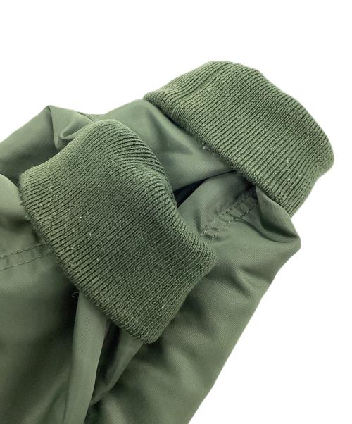 A BATHING APE（アベイシングエイプ）A BATHING APE (ア ベイシング エイプ) MA-1ジャケット カーキ サイズ:XLの古着・服飾アイテム