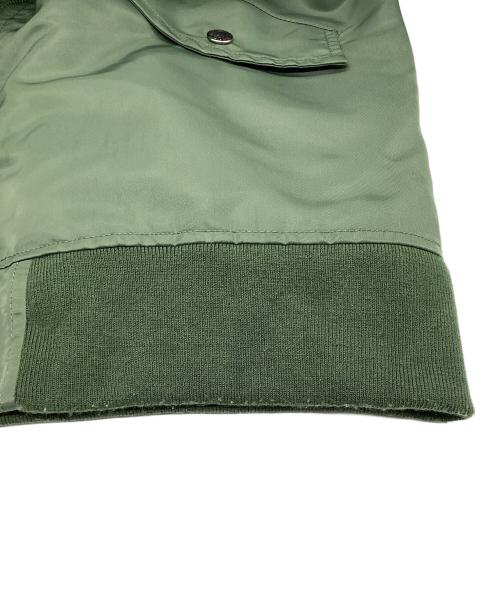 A BATHING APE（アベイシングエイプ）A BATHING APE (ア ベイシング エイプ) MA-1ジャケット カーキ サイズ:XLの古着・服飾アイテム