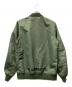 A BATHING APE (ア ベイシング エイプ) MA-1ジャケット カーキ サイズ:XL：11000円