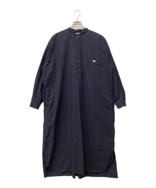 DANTON（ダントン）DANTON (ダントン) タイプライターシャツワンピース ネイビー サイズ:36の古着・服飾アイテム