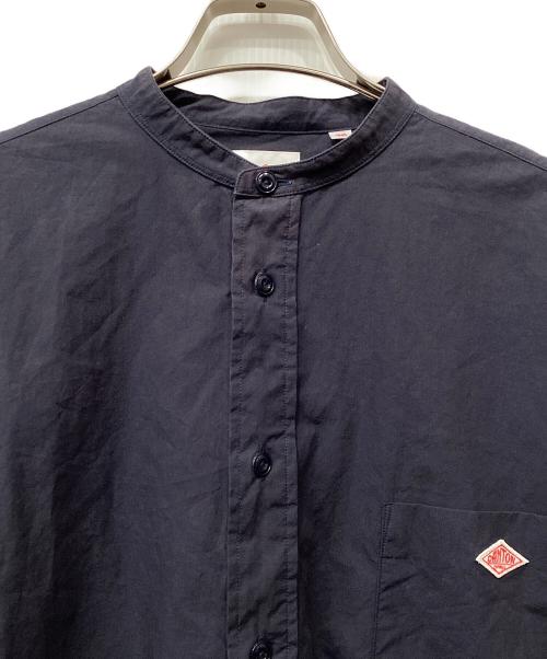 DANTON（ダントン）DANTON (ダントン) タイプライターシャツワンピース ネイビー サイズ:36の古着・服飾アイテム