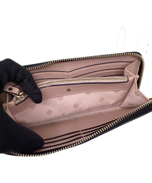 Kate Spade（ケイトスペード）Kate Spade (ケイトスペード) ケイトスペード/PWRU7100/長財布 ブラックの古着・服飾アイテム