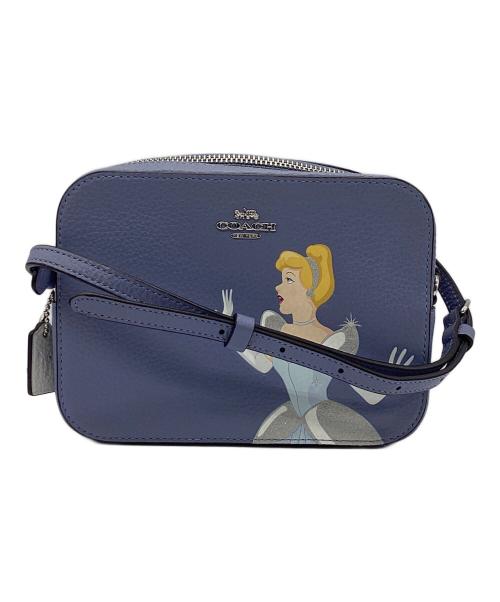 DISNEY（ディズニー）DISNEY (ディズニー) COACH (コーチ) ショルダーバッグ ブルーの古着・服飾アイテム