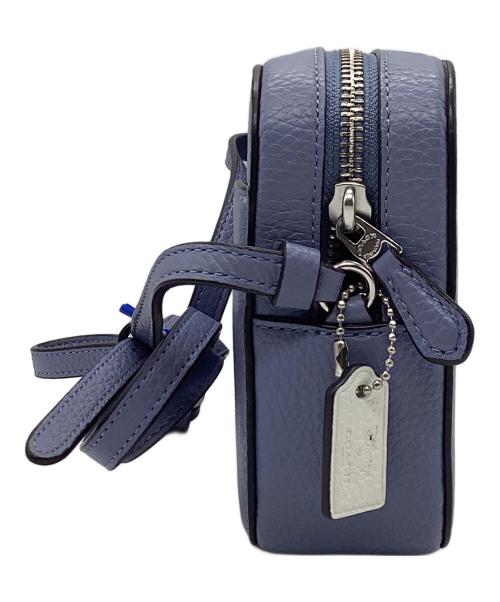 DISNEY（ディズニー）DISNEY (ディズニー) COACH (コーチ) ショルダーバッグ ブルーの古着・服飾アイテム