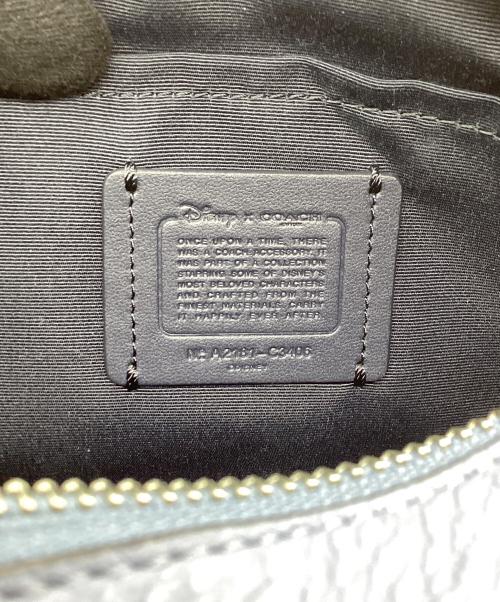 DISNEY（ディズニー）DISNEY (ディズニー) COACH (コーチ) ショルダーバッグ ブルーの古着・服飾アイテム