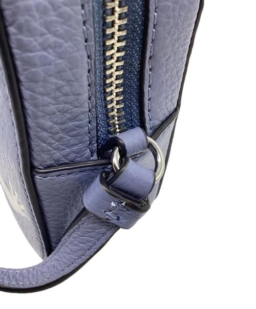 DISNEY（ディズニー）DISNEY (ディズニー) COACH (コーチ) ショルダーバッグ ブルーの古着・服飾アイテム