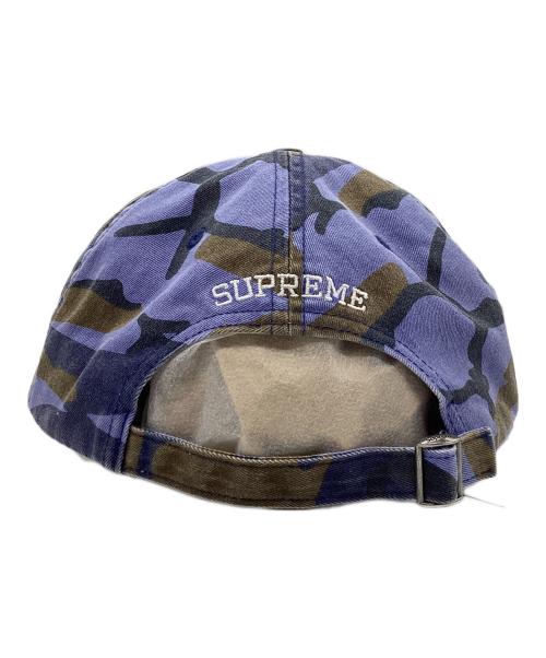 SUPREME（シュプリーム）SUPREME (シュプリーム) Pigment Coated S Logo 6-Panel ブルーの古着・服飾アイテム