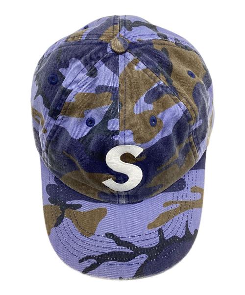 SUPREME（シュプリーム）SUPREME (シュプリーム) Pigment Coated S Logo 6-Panel ブルーの古着・服飾アイテム
