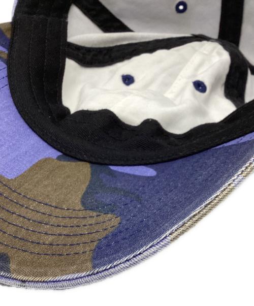 SUPREME（シュプリーム）SUPREME (シュプリーム) Pigment Coated S Logo 6-Panel ブルーの古着・服飾アイテム