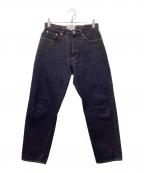 YAECAヤエカ）の古着「ワイドテーパードデニムパンツ」｜インディゴ