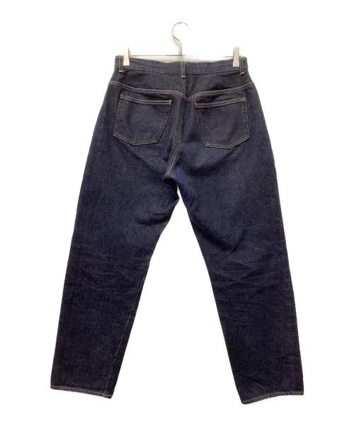 YAECA（ヤエカ）YAECA (ヤエカ) ワイドテーパードデニムパンツ インディゴ サイズ:73.5㎝の古着・服飾アイテム