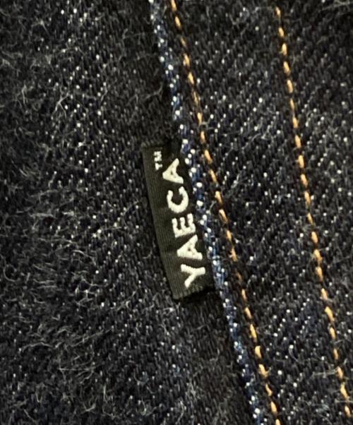 YAECA（ヤエカ）YAECA (ヤエカ) ワイドテーパードデニムパンツ インディゴ サイズ:73.5㎝の古着・服飾アイテム