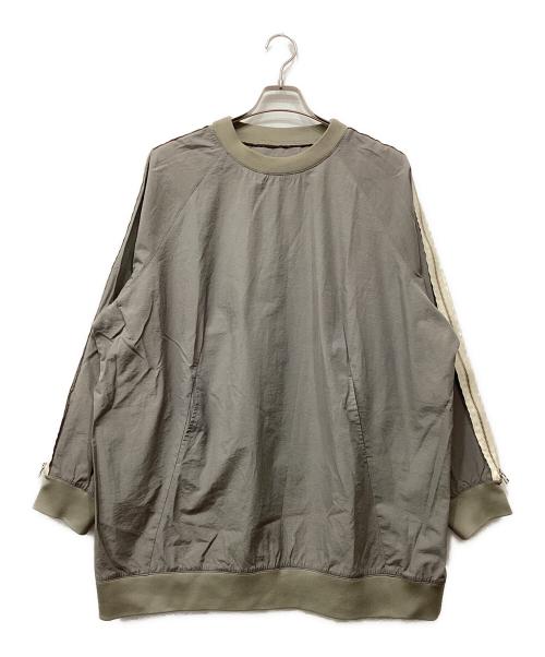 My Beautiful Landlet（マイビューティフルランドレット）My Beautiful Landlet (マイビューティフルランドレット) ナイロンスウェット カーキの古着・服飾アイテム