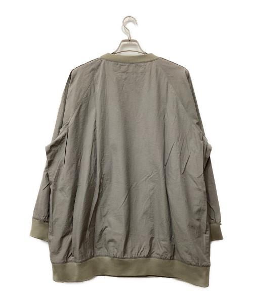 My Beautiful Landlet（マイビューティフルランドレット）My Beautiful Landlet (マイビューティフルランドレット) ナイロンスウェット カーキの古着・服飾アイテム