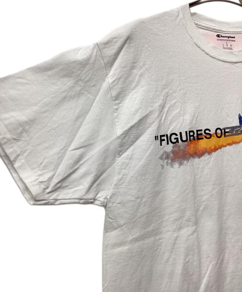 Champion（チャンピオン）Champion (チャンピオン) OFFWHITE (オフホワイト) FIGURESS OF SPEECH MCA ホワイト サイズ:Lの古着・服飾アイテム