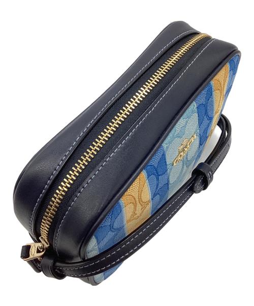 COACH（コーチ）COACH (コーチ) ショルダーバッグ ネイビー×ブルーの古着・服飾アイテム