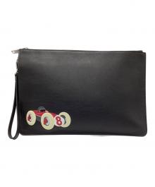 HUGO BOSS×PLAYFOREVER（ヒューゴ ボス）の古着「クラッチバッグ」｜ブラック