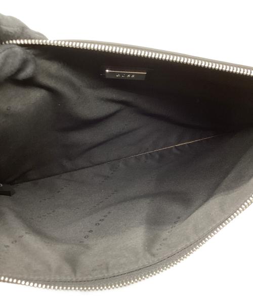 HUGO BOSS（ヒューゴ ボス）HUGO BOSS (ヒューゴ ボス) PLAYFOREVER クラッチバッグ ブラックの古着・服飾アイテム