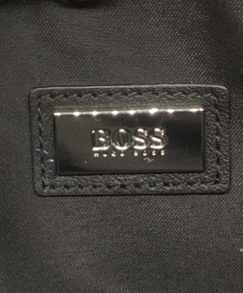 HUGO BOSS（ヒューゴ ボス）HUGO BOSS (ヒューゴ ボス) PLAYFOREVER クラッチバッグ ブラックの古着・服飾アイテム