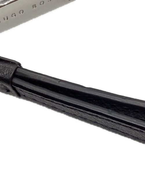 HUGO BOSS（ヒューゴ ボス）HUGO BOSS (ヒューゴ ボス) PLAYFOREVER クラッチバッグ ブラックの古着・服飾アイテム